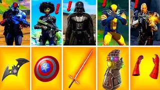 Evolution of ALL Bosses & Mythic Weapons! - Fortnite Chapter Season 1 to Season 21