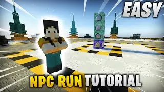 NPC laufen lassen Command Block Befehl Minecraft Tutorial / PS4 / MCPE / Bedrock / Xbox / Switch