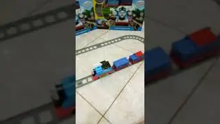 video mainan anak kereta thomas musik lampu