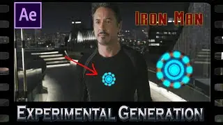 Iron Man 2D Arc Reactor - Adobe After Effects Tutorial