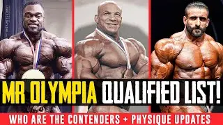 WHO’S QUALIFIED for the 2021 Mr Olympia? Competitor List & Final Points Standings! + The Contenders