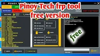 Pinoy tech new frp unlock tool & flash tool | free unlock tool