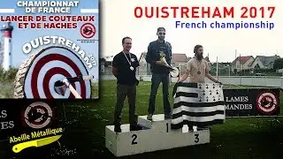 French championship 2017 - Knife and Tomahawk throwing