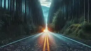 Calming Rain Soundscape: ASMR Meditation Journey | Relaxing Rain Sounds For Sleep & Stress