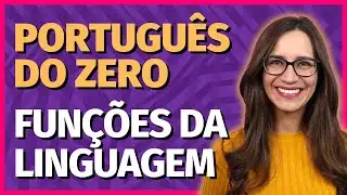 🟣 FUNÇÕES da LINGUAGEM – Referencial, Emotiva, Poética, Fática, Conativa e Metalinguística