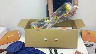 Распаковка гироскутера Hoverbot A 3 Light 1