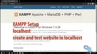 For beginners Setup Xampp, deploy new project, test in localhost, create multiple project folders