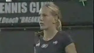 Nicole Vaidisova Vs Maria Sharapova World Team Tennis 2004 Highlights