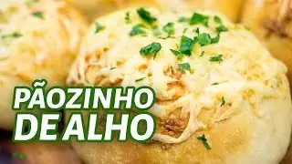 Como fazer Pãozinho de Alho com Queijo Ementhal