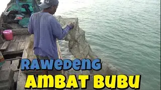 Ambat bubu naga di laut.