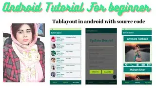 4 | Tablayout with recyclerview android example