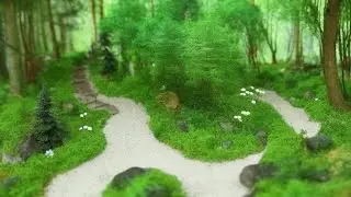 How to make DIORAMA TREES at home | DIY SCHOOL PROJECTS