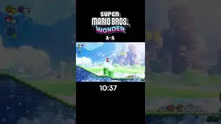⏰ MARIO WONDER Speedrun - WORLD RECORD ⭐️ 