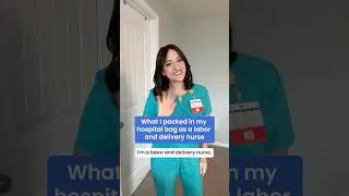 What I packed in my hospital bag as a labor and delivery nurse