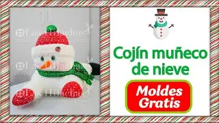 ⛄ #Cojín #Muñeco de #Nieve - #Tutorial #Navideño🎄
