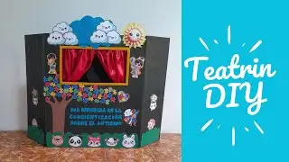 Step-by-step cardboard theater♻🤩MVRC♻