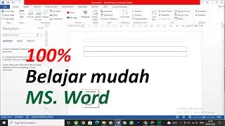 Belajar Ms. Word (Tahap 2)