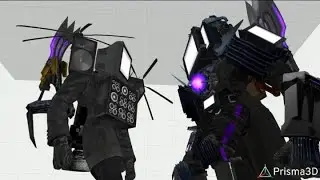 Titan Tv Man 1.0 VS Upgraded Titan Tv Man Part 2 
