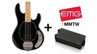 Sterling by Music Man Ray4 | Stock vs. EMG MMTW pickup and preamp comparison