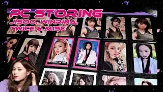 storing photocards (jisoo, aespa, twice & misc)