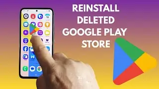 How to recover deleted Google Play Store app in your Android phone