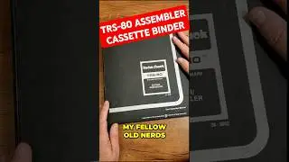 TRS-80 Editor/Assembler Binder from 1978!