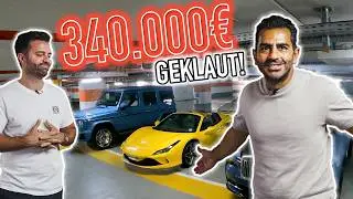 🤯 Krasse Geschichte! Ca. 340.000€ vor der Haustür geklaut❗️| Hamid Mossadegh #ferrari #porsche