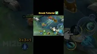Grock Tutorial Mobile legends 