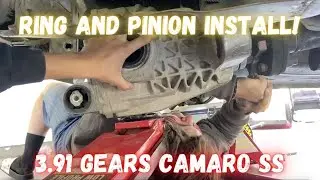 3.91 Gears INSTALL On 2010 CAMARO SS!!