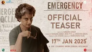 Emergency Announcement | Kangana Ranaut | Manikarnika Films | Zee Studios | In Cinemas 17th Jan 2025