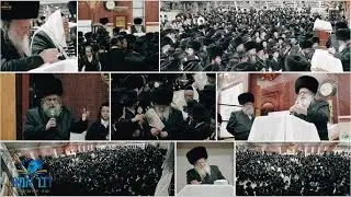 מעמד הקפות שניות בראשות ראש הישיבה רבי שאול אלתר שליט