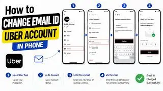 How to Change Email ID Uber Account in Phone | Change Email ID Uber Account Mobile | DR technology