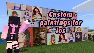 Custom paintings for ios || Mcpe || (Doesn’t work anymore)
