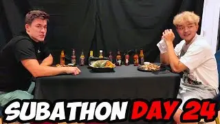 [RECAP]🔴Jason's Subathon Day 24🔴Hot Ones w/ Ludwig🔴Hinge Swap w/ Plaqueboymax🔴FaZe IRL Among Us🔴