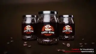 3D Product Animation-Indulge in Perfection: Introducing Our Premium Coffee Beans!