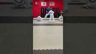 Te kvan do . Korean sport in America. Lifestyle in USA