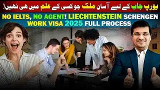 No IELTS, No Agent! Liechtenstein Schengen Work Visa 2025 Full Process By Easy Visa