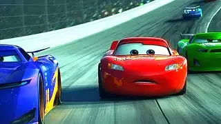 Lightning McQueen didn't win the race