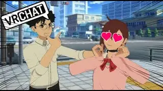 OKARUN GOES ON A DATE WITH MOMO( in vrchat)
