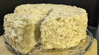 Рецепт самого вкусного торта из детства. Самый лучший вариант торта "Наполеон"