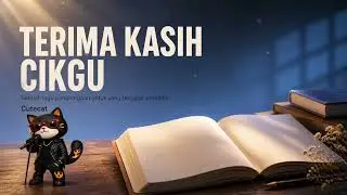Terima Kasih Cikgu 🎓 – Cutecat | Lagu Hari Guru 2026 (Official Preview)
