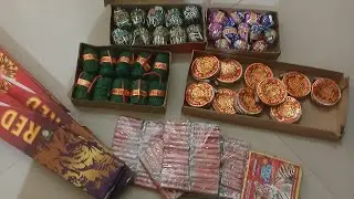 Diwali Firecrackers Stash 2024 | Unboxing and testing | 