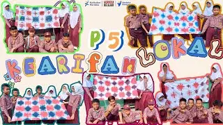 KEGIATAN P5 MEMBUAT BATIK JUMPUTAN TEMA KEARIFAN LOKAL