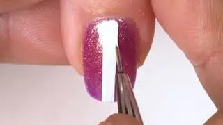 Gelish MTV Switch On Color Summer Zebra Nail Art