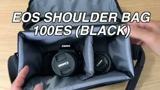 Canon EOS Shoulder bag 100ES (BLACK) Quick Unbox