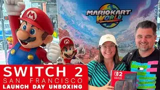 We Got (1 of 600) Switch 2s on Launch Day @ NINTENDO SF STORE!