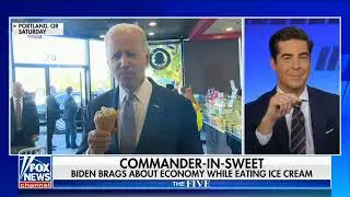 Jesse Watters Has A Problem With Grown Men Licking Ice Cream In Public
