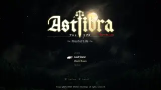 ASTLIBRA revision Title screen (Version 1.3.3)