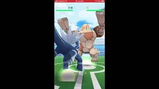 Dialga vs Regirock Duo with my mom, KaitoNolan
