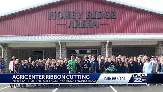 Ribbon Cutting ceremony for Honey Ridge Agricenter Arena